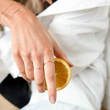 Load image into Gallery viewer, VEE | Gold Wishbone Ring