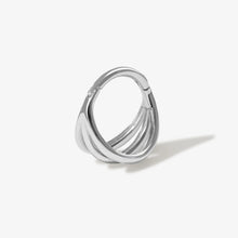 Load image into Gallery viewer, Peng Cage Clicker Hoop Earring