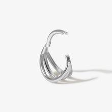 Load image into Gallery viewer, Peng Cage Clicker Hoop Earring