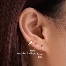 Load image into Gallery viewer, Richards U Hoop Piercing Earring