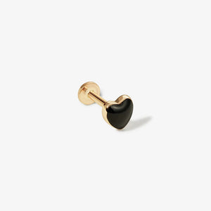 Saint Heart Piercing Earring