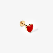 Load image into Gallery viewer, Saint Heart Piercing Earring