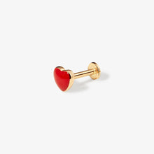 Load image into Gallery viewer, Saint Heart Piercing Earring