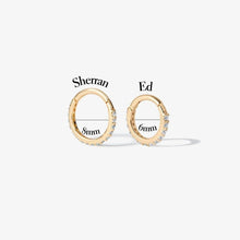 Load image into Gallery viewer, Sherran Clicker Hoop earring
