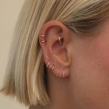 Load image into Gallery viewer, Sherran Clicker Hoop earring