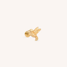 Load image into Gallery viewer, Single Hummingbird Flat Back Earring