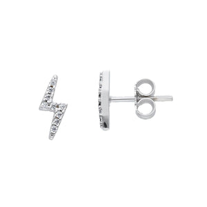 Thunder Earrings Zirconia