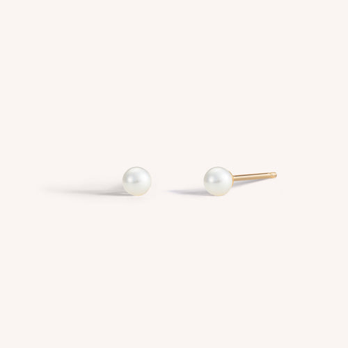 Baby Pearl Stud Earrings