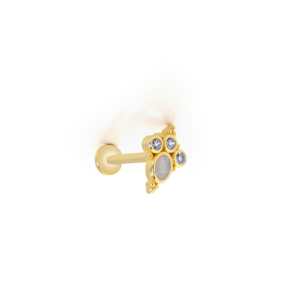 Niki Diamond Piercing Earrings