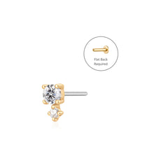 Load image into Gallery viewer, APRIL | Diamond Single Piercing Earring