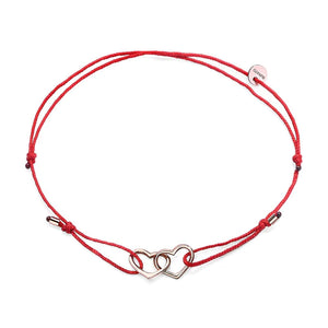 Burato Two hearts Red Ribbon