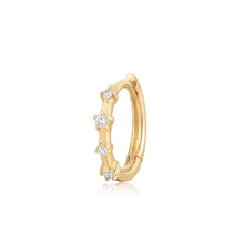 Load image into Gallery viewer, VELA | Diamond Huggie Hoop Earring