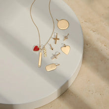 Load image into Gallery viewer, DULCIE  |  Tiny Candy Red Heart Pendant