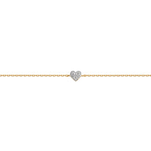 Load image into Gallery viewer, SOPHIE  |  Diamond Heart Forever Bracelet