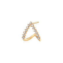 Load image into Gallery viewer, ASPIRE | Lab-Grown Diamond Wishbone Earring