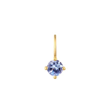 Load image into Gallery viewer, DECEMBER  |  Tanzanite Necklace Charm