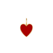 Load image into Gallery viewer, DULCIE  |  Tiny Candy Red Heart Pendant