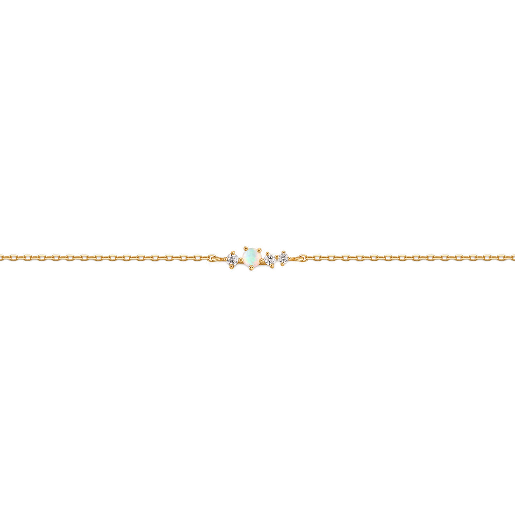 VENUS  |  Opal And Diamond Forever Bracelet