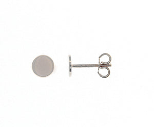 Circle Stud Earrings