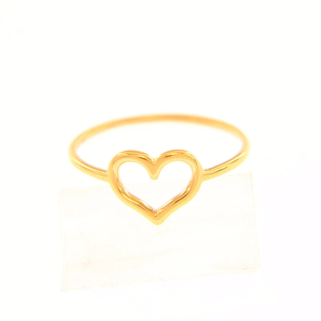 Minimal Heart Ring