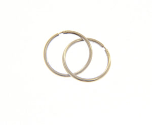 Seamless Hoop Earrings