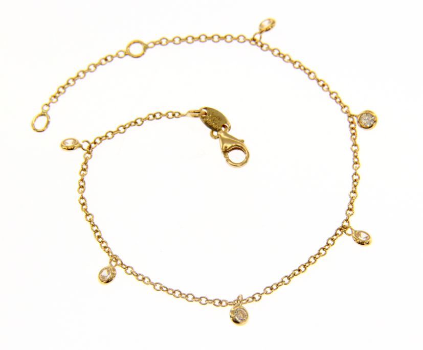 Dew Drops Gold Bracelet