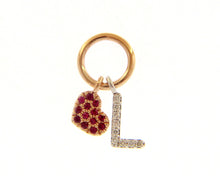 Load image into Gallery viewer, Diamond &amp; Me Alphabet Charms