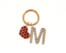 Load image into Gallery viewer, Diamond &amp; Me Alphabet Charms