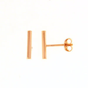 T Bar Stud Earrings