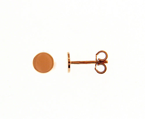 Circle Stud Earrings