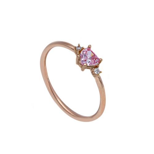 Daphine Ring Pink Gold