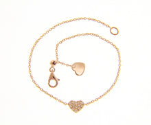 Load image into Gallery viewer, Olivia&#39;s Diamond Heart Bracelet