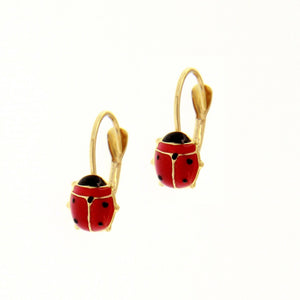 Earrings Monachella Red Ladybug