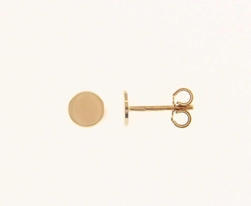 Circle Stud Earrings