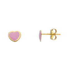 Load image into Gallery viewer, Baby Heart Stud Earrings