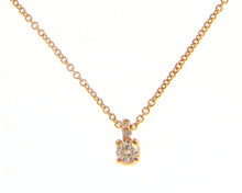 Load image into Gallery viewer, Necklace with diamond pendant PG 0.10 ct