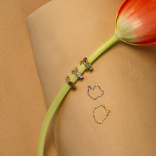 Load image into Gallery viewer, Dainty Treasure Solid Gold Chain Ring