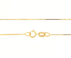 Quadrata Fine Gold Necklace