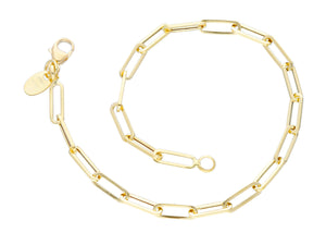 Graffetta Gold Chain Bracelet - Small