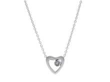 Load image into Gallery viewer, Diamond Heart Necklace