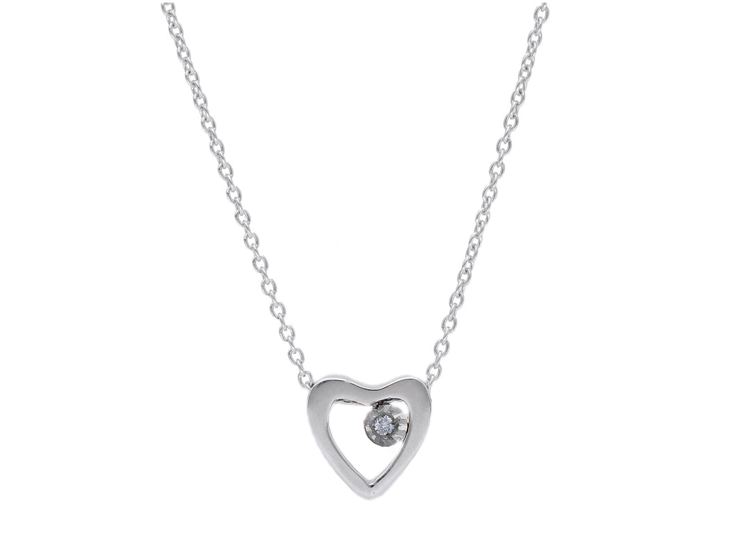 Diamond Heart Necklace